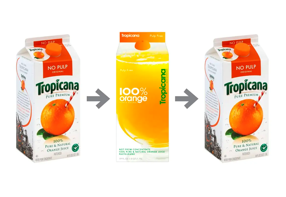 Tropicana Packaging Design